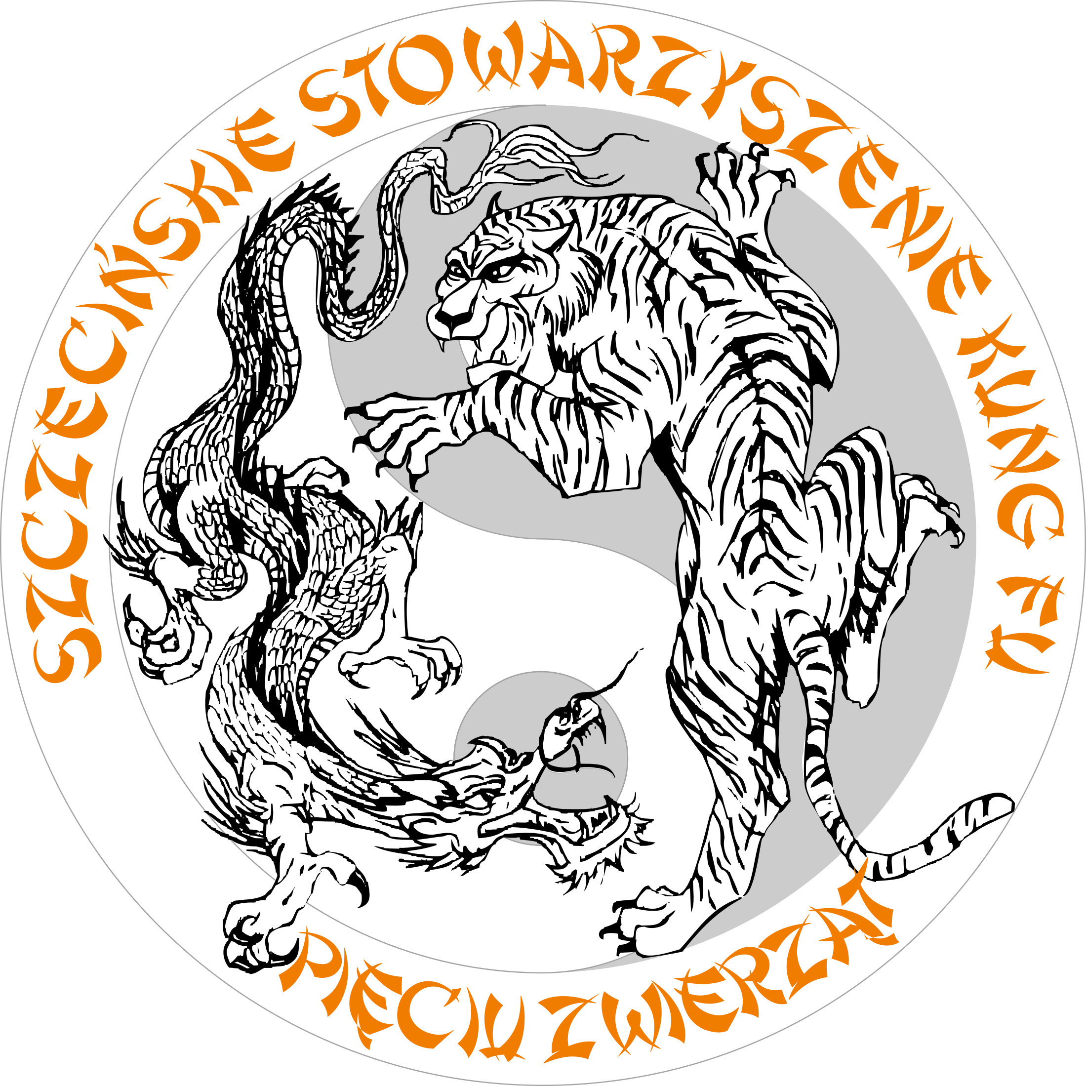 logo Szczecińskiego Stowarzyszenia Kung Fu Pięciu Zwierząt